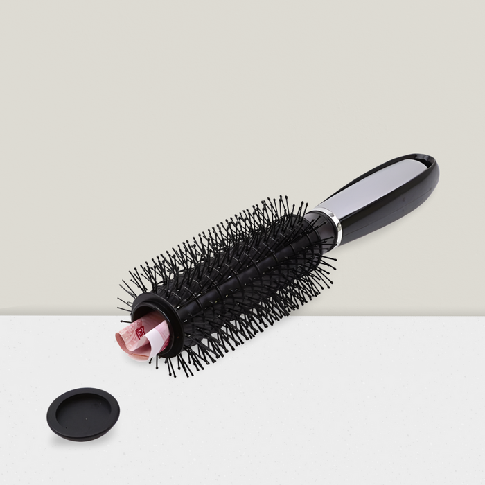 Hair Brush Secret Stash