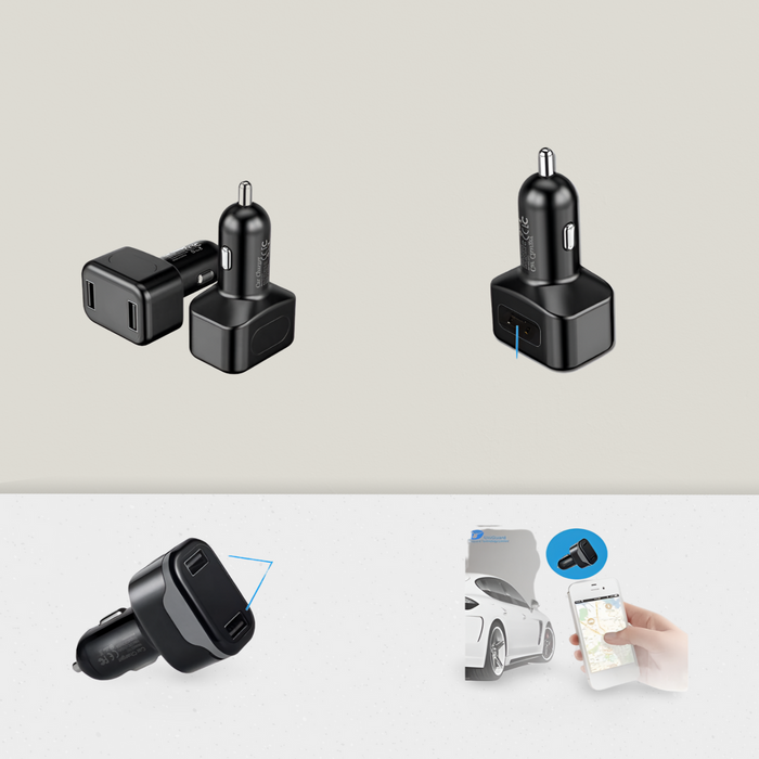 GPS Tracker Dual-Charging USB 12V